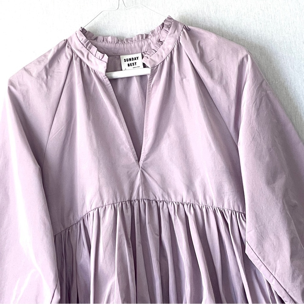 ⭐️HOST Pick⭐️ Aritzia Sunday Best Alice Taffeta Dress - Picture 5 of 14